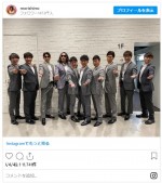 ゴスペラーズ、見取り図、ジャンポケ総勢10人のオフショット　※「盛山晋太郎（見取り図）」インスタグラム