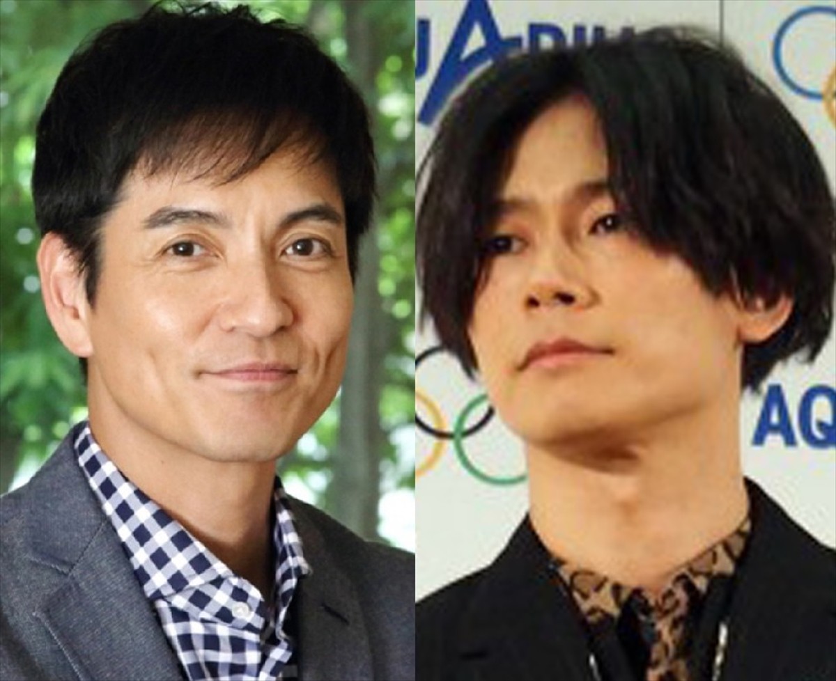 (左から)沢村一樹、川上洋平