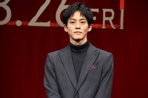 映画『モンスターハンター』ジャパンプレミアムトークショーに登場した松坂桃李