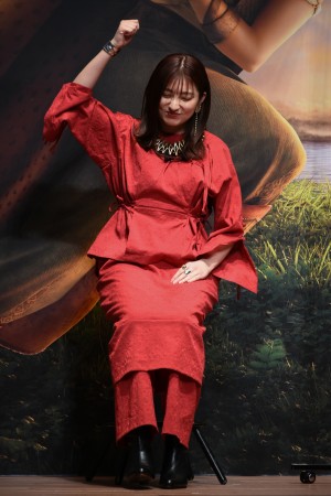 映画『ラーヤと龍の王国』ニューヒロイン・ウェルカムイベントに登場した吉川愛