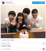 鈴木福、3人の妹＆弟たちとの仲よし4ショットを披露　※「鈴木福」インスタグラム