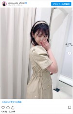 AKB48現役当時を彷彿とさせる正統派感あふれる西野未姫　※「西野未姫」インスタグラム