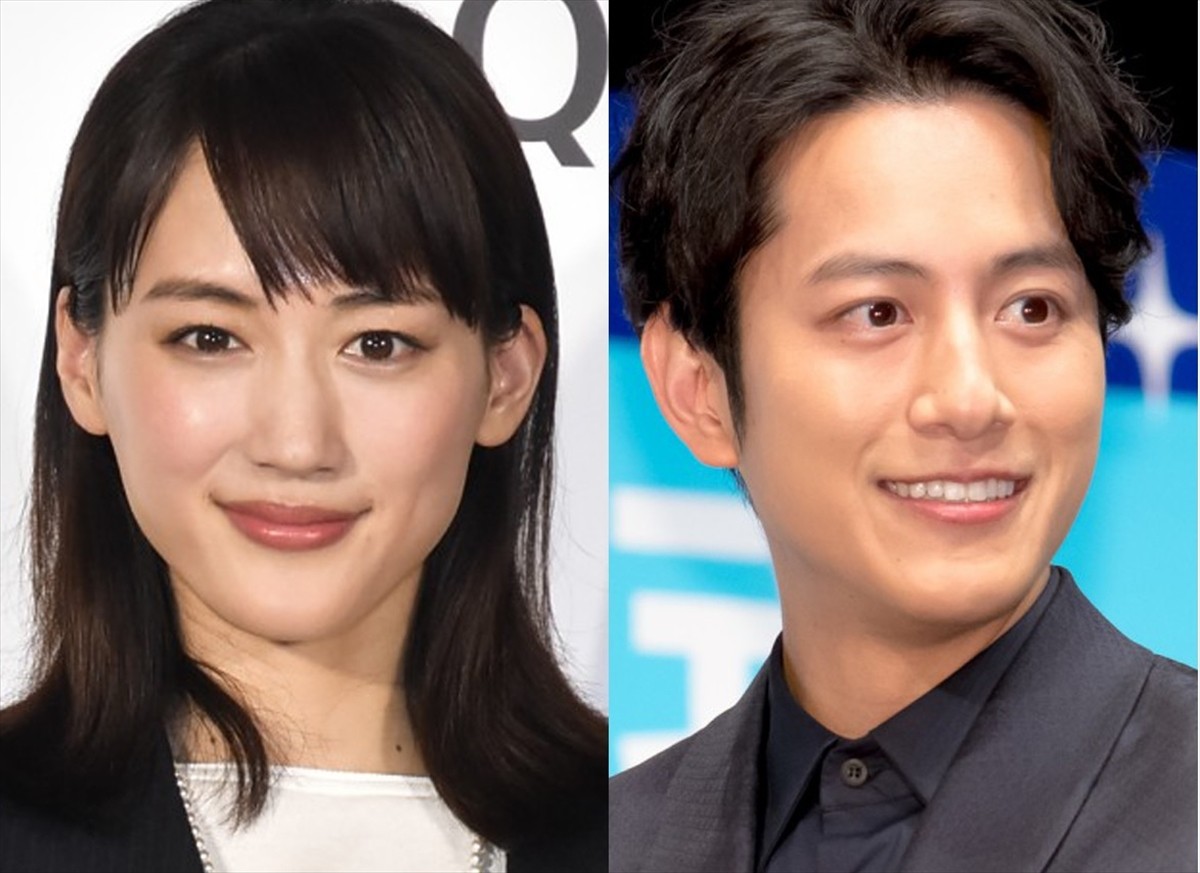 (左から)綾瀬はるか、溝端淳平