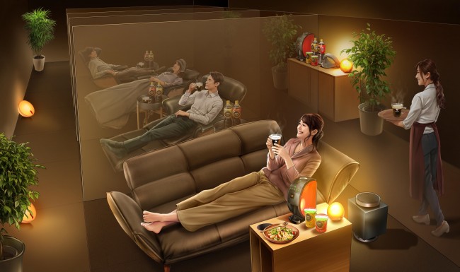 「睡眠カフェ in 原宿」3．24オープン！　仮眠のための半個室ブースも登場