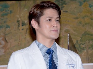 ミュージカル『ウェイトレス』初日囲み取材に登場した宮野真守