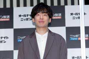 『オールナイトニッポン0（zero）』パーソナリティ発表記者会見に出席したCreepy Nuts・DJ松永