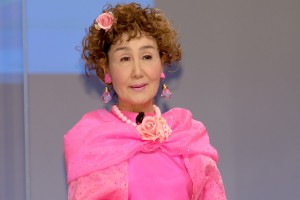 劇場版『奥様は、取り扱い注意』公開直前イベントに登場した林家パー子