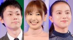 （左から）菅田将暉、新垣結衣、清原果耶