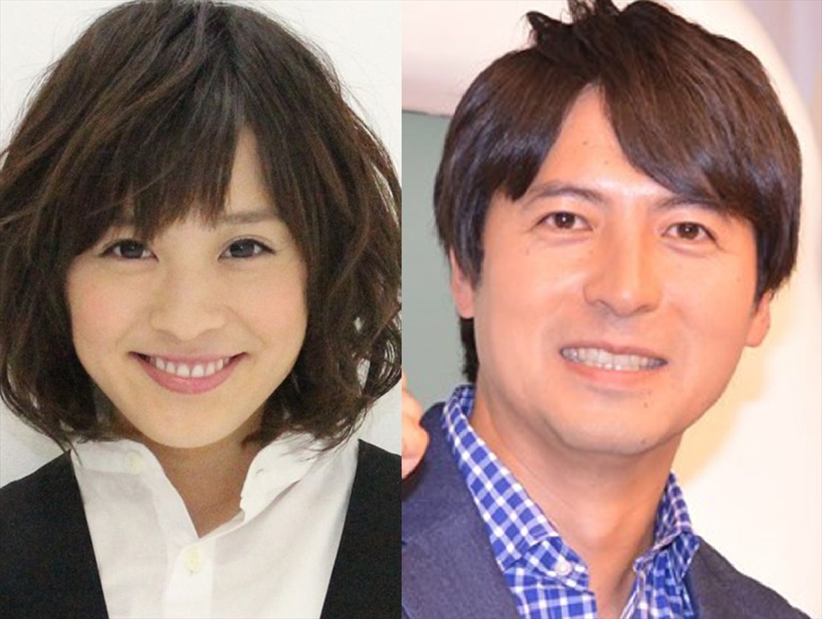 (左から)北乃きい、桝太一アナウンサー