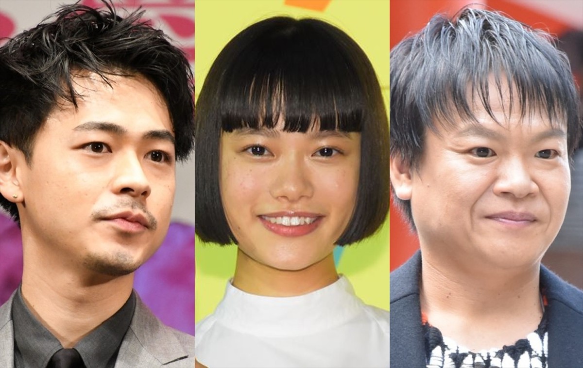 (左から)成田凌、杉咲花、星田英利