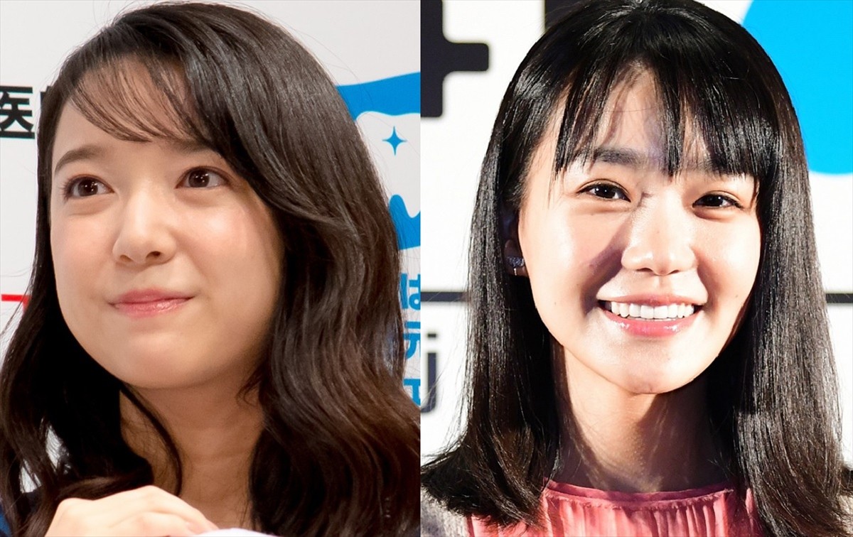 (左から)上白石萌音、奈緒