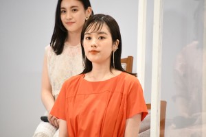 映画『幕が下りたら会いましょう』製作発表会に登場した筧美和子