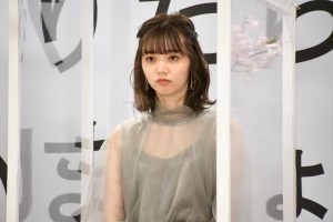 映画『幕が下りたら会いましょう』製作発表会に登場した江野沢愛美