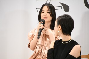 映画『幕が下りたら会いましょう』製作発表会に登場した日高七海