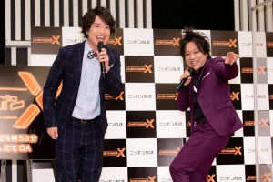 ニッポン放送『オールナイトニッポン』新ブランド発表記者会見に登場したぺこぱ