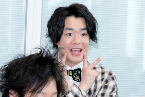 『Do８（ドエイト）』囲み取材に登場したぺこぱ・シュウペイ