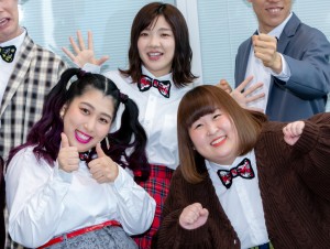 『Do８（ドエイト）』囲み取材に登場した3時のヒロイン