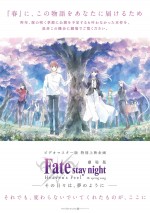 『劇場版「Fate／stay night［Heaven’s Feel］」III.spring song』ビデオマスター版特別上映企画ポスター