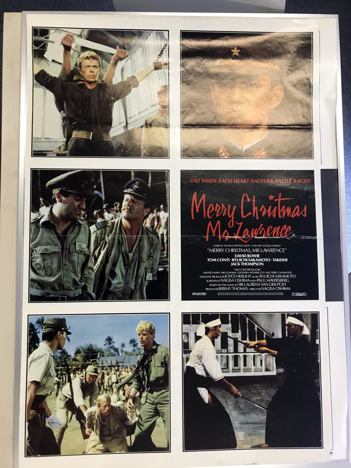 映画『戦場のメリークリスマス』盗難されたポスター