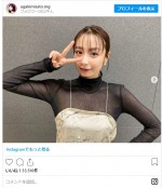 宇垣美里、ドレッシーな衣装も公開　※「宇垣美里マネージャー」インスタグラム