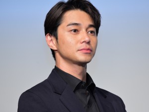 映画『BLUE／ブルー』完成報告会に登場した東出昌大