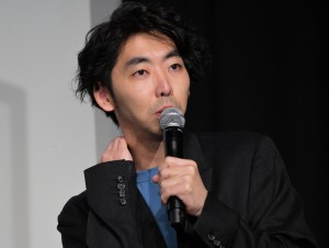 映画『BLUE／ブルー』完成報告会に登場した柄本時生