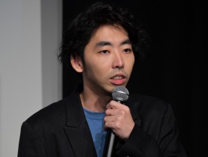 映画『BLUE／ブルー』完成報告会に登場した柄本時生