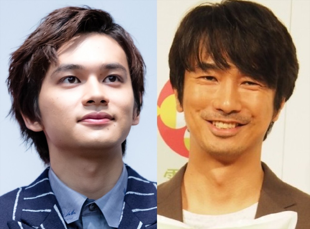 (左から)北村匠海、眞島秀和