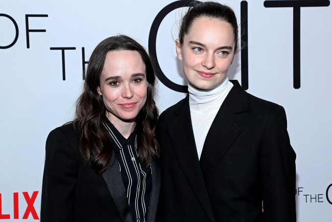 エレン・ペイジ＆エマ・ポートナー　Ellen Page，Emma Portner