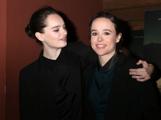 エレン・ペイジ＆エマ・ポートナー　Ellen Page，Emma Portner