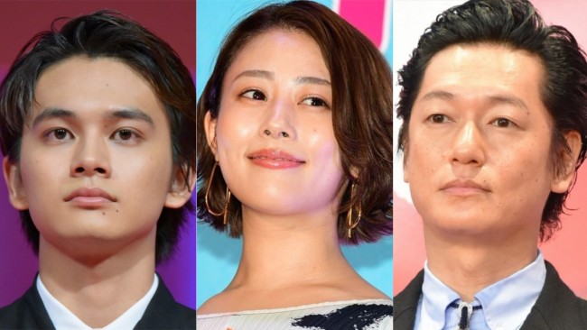 （左から）北村匠海、高畑充希、井浦新