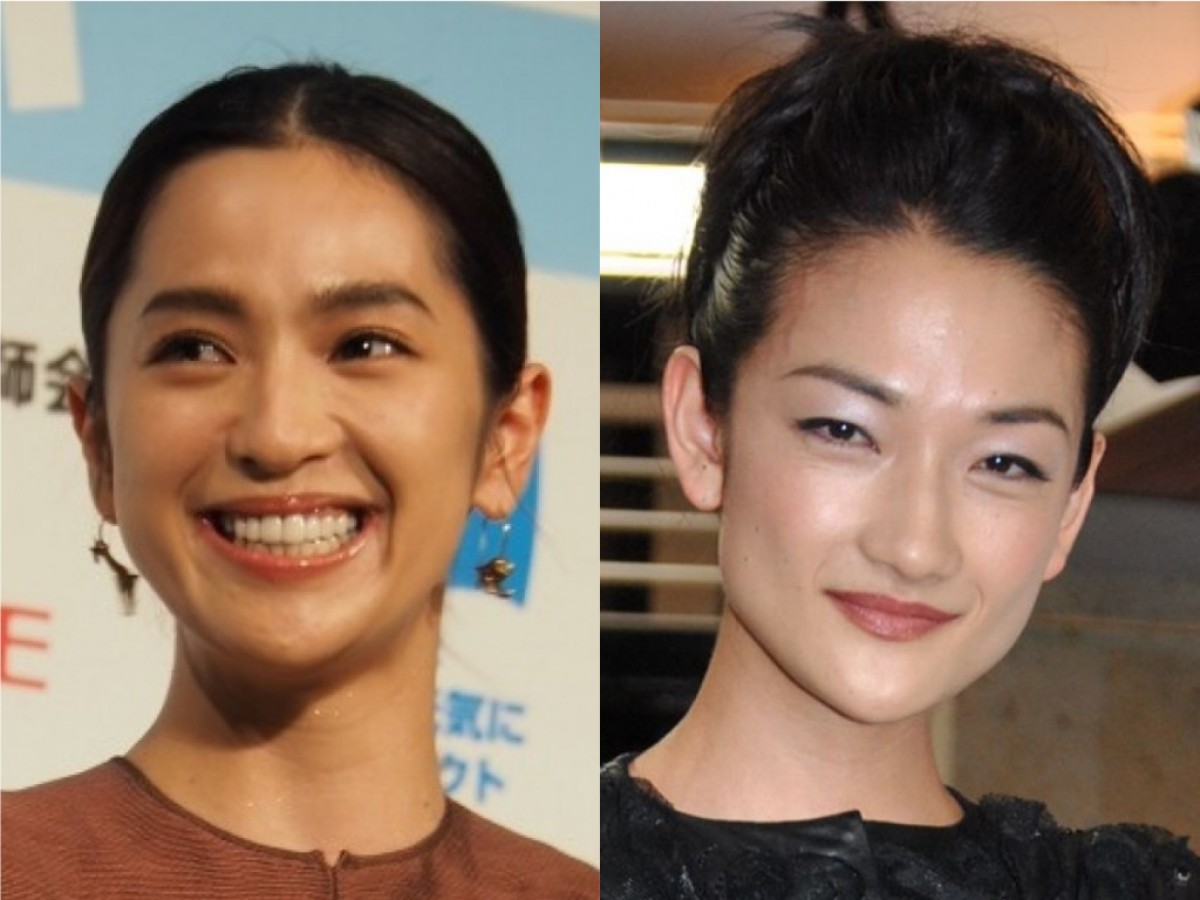 (左から)中村アン、冨永愛