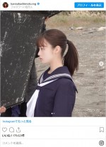 橋本環奈、『連続ドラマW インフルエンス』オフショット　※「橋本環奈」インスタグラム