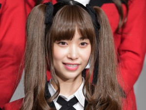 ドラマ『賭ケグルイ双』完成報告イベントに登場した森川葵