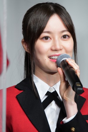 ドラマ『賭ケグルイ双』完成報告イベントに登場した乃木坂46・生田絵梨花