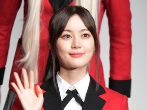 ドラマ『賭ケグルイ双』完成報告イベントに登場した乃木坂46・生田絵梨花