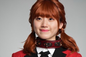 ドラマ『賭ケグルイ双』完成報告イベントに登場した日向坂46・佐々木美玲