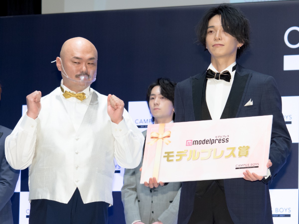 「CAMPUS BOYS 2021」グランプリに山本健登さん　クロちゃんも今後に期待