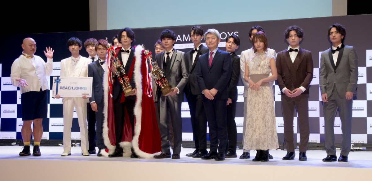 「CAMPUS BOYS 2021」グランプリに山本健登さん　クロちゃんも今後に期待