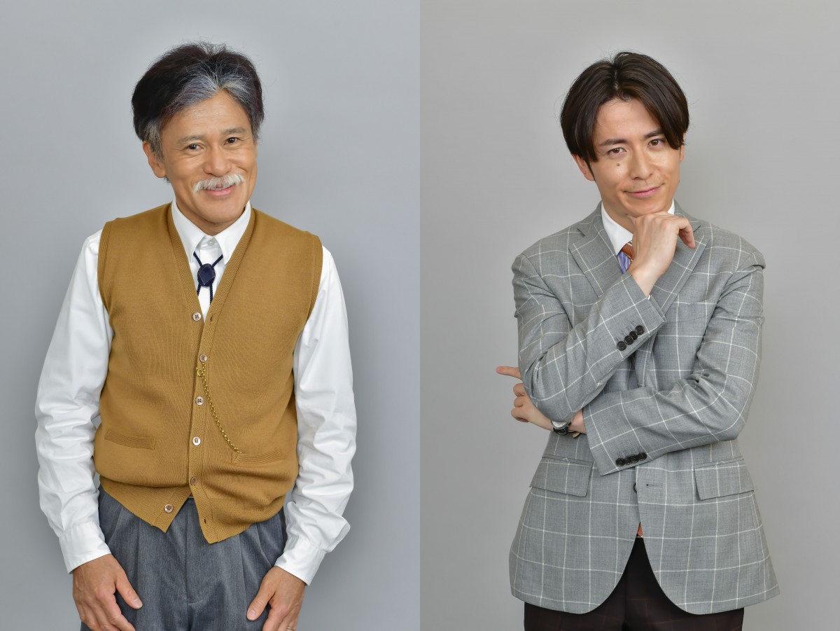 ドラマ『恋はDeepに』(左から)橋本じゅん、オリエンタルラジオ・藤森慎吾
