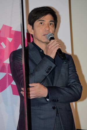 映画『騙し絵の牙』公開前夜祭に登場した佐藤浩市