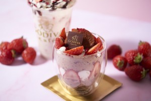 「GODIVA cafe Tokyo」春の新メニュー