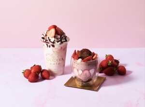 「GODIVA cafe Tokyo」春の新メニュー