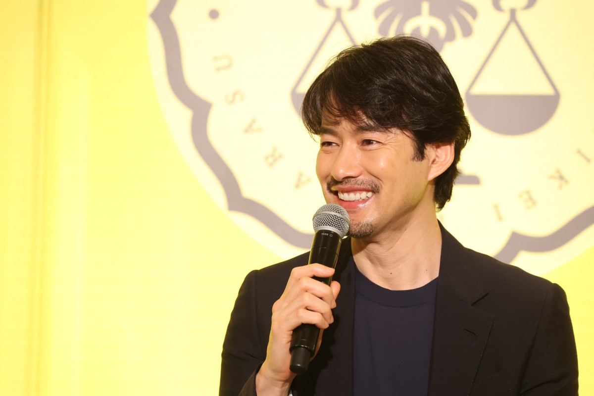 5歳の新田真剣佑を抱っこ　竹野内豊が初共演に感慨「こんなに大きくなって」