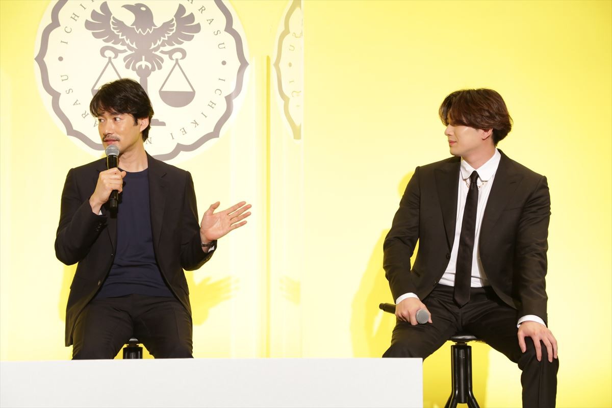 5歳の新田真剣佑を抱っこ　竹野内豊が初共演に感慨「こんなに大きくなって」