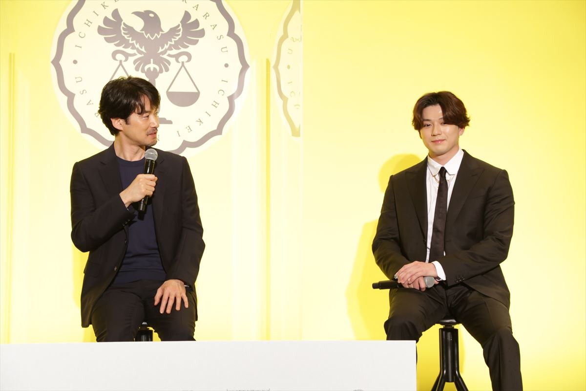 5歳の新田真剣佑を抱っこ　竹野内豊が初共演に感慨「こんなに大きくなって」
