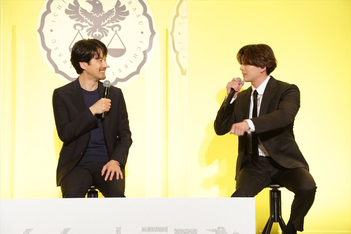 5歳の新田真剣佑を抱っこ　竹野内豊が初共演に感慨「こんなに大きくなって」