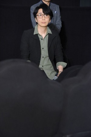 『シン・エヴァンゲリオン劇場版:||』来場御礼舞台あいさつに登壇した岩永哲哉