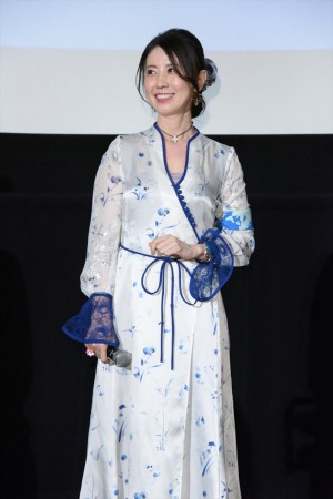 『シン・エヴァンゲリオン劇場版:||』来場御礼舞台あいさつに登壇した三石琴乃