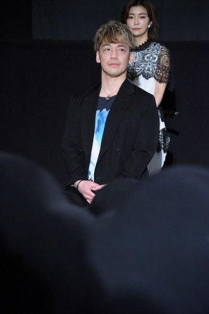 『シン・エヴァンゲリオン劇場版:||』来場御礼舞台あいさつに登壇した勝杏里